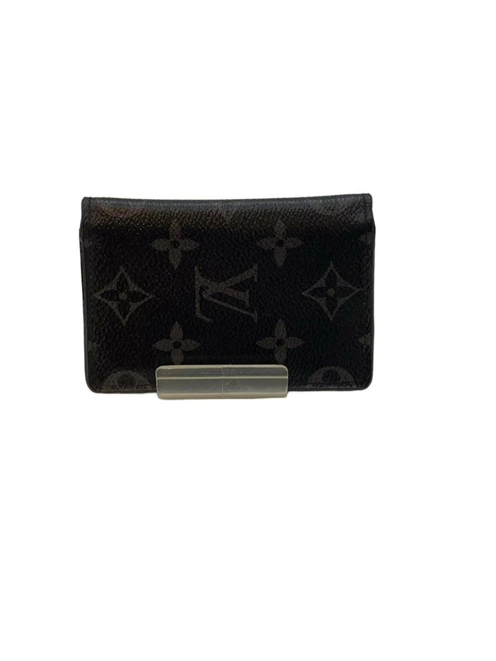 LOUIS VUITTON Organizer de Poche Monogram Eclipse Black Canvas Black All over